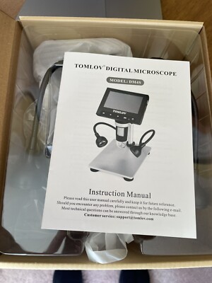 TOMLOV DM4S Microscope 1000 x 4.3'' LCD Digital Microscope