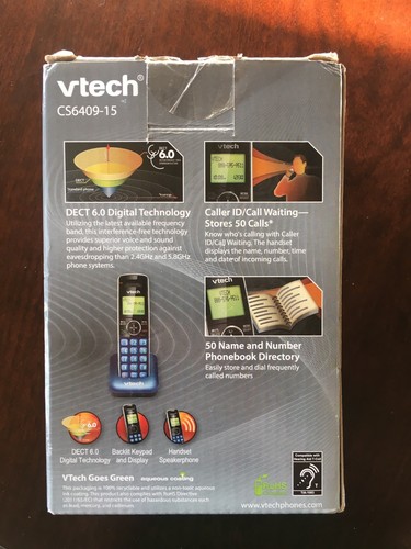 VTech CS6409 Accessory Cordless Handset for VTech CS6419 & CS6429 Series Cord