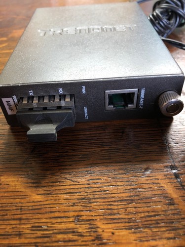 TRENDnet TFC-1000MSC Multi-Mode Fiber Converter with SC-Type Connector