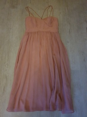 Womens Pink Oasis Shine Bright Pink Dress Bnwt Rrp £80.size Uk 6