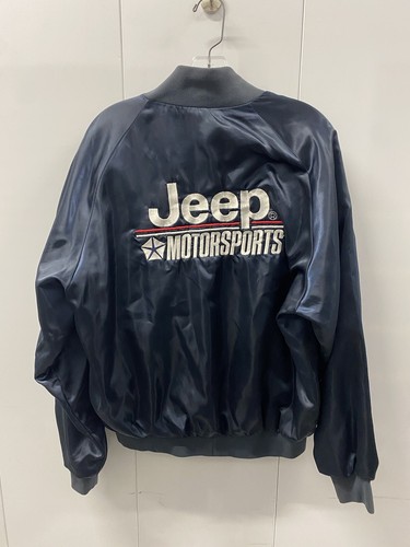 【即納！最大半額！】 Blue Bomber Motorsports Jeep Men's Vintage Satin eBay | L Jacket ウェア