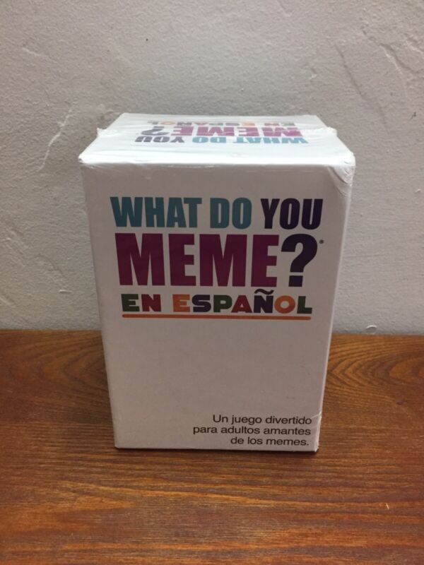 What Do You Meme? En Espanol 360 Tarjetas Con Subtitulos 75 Con Fotografias
