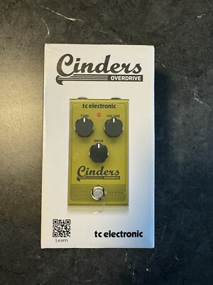 TC Electronic Cinders Overdrive Effects Pedal