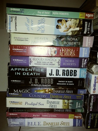 40 audiobook lot books on CD wholesale audio book bulk.