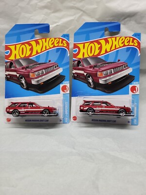 2023 Hot Wheels Nissan Maxima Drift Car Lot of 2
