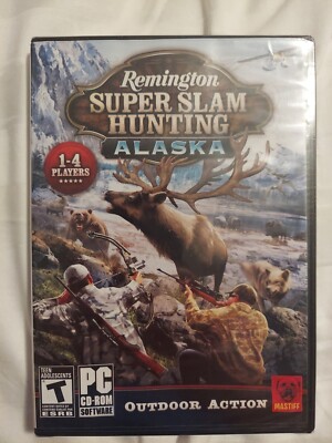 Remington Super Slam Hunting Alaska  PC- CD ROM Game New Factory-Sealed
