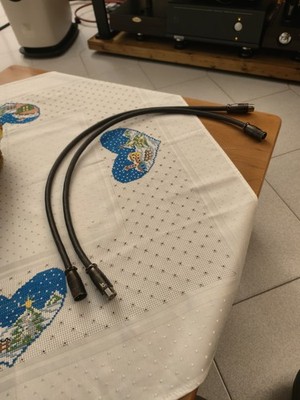 Audioquest Audiotruth Diamond Hyperlitz X3 XLR 0,75m Originali   