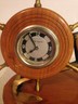 Antique New Haven Nautical Anchor With Ships Wheel Wind Up Clock (Parts/Repair)