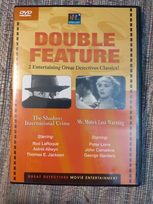The Shadow: International Crime/Mr. Motos Last Warning (DVD, 2005)