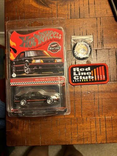 Hot Wheels RLC Red Line Club Exclusive 1993 Ford Mustang