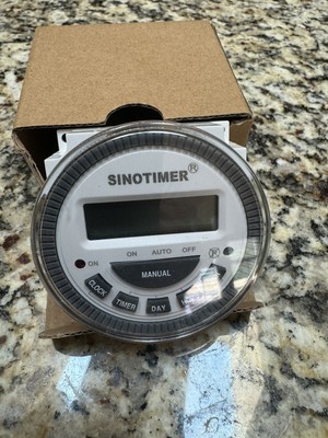 TM619 Timer Switch Digital LCD Power Timer Switch Weekly Programmable Thinner Mo