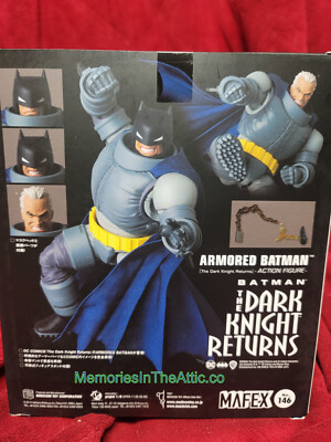 MAFEX Armored Batman The Dark Knight Returns Medicom US Seller 146 1:12 Scale