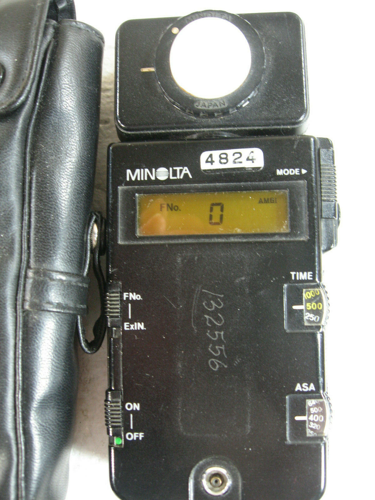 Minolta Light Flash Meter III w/Case & New Batteries Japan