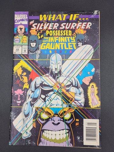 What If? #49 Silver Surfer Possessed the Infinity Gauntlet