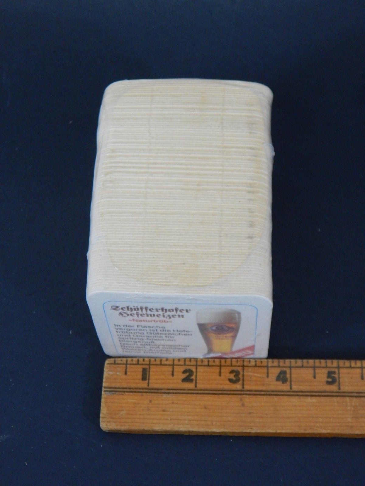 New Vintage Bar Beer Coasters Schofferhofer Hefeweizen Naturtrub 100 pack? ML