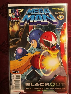 MEGA MAN #31 CURSE OF RA MOON COMIC BOOK January 2014 Bagged Boarded MINT