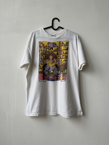 から厳選した 【美品】ステッチウーマンプリント シャツ Tシャツ