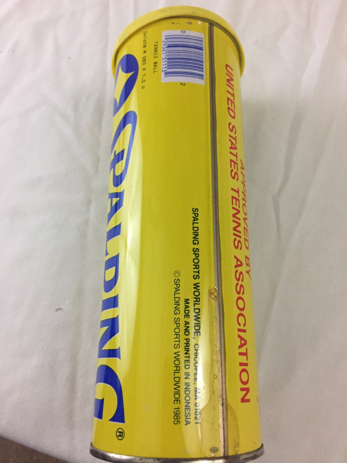 Lot of 3 Vintage Unopened Cans - Spalding 9 Championship Tennis Balls 1985  NEW