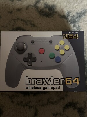 Brawler64 Wireless Edition Controller (Grey)