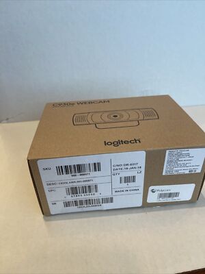 Logitech C930e Webcam - USB - Ultra Wide Angle - 1080p - Full HD - Sealed in Box