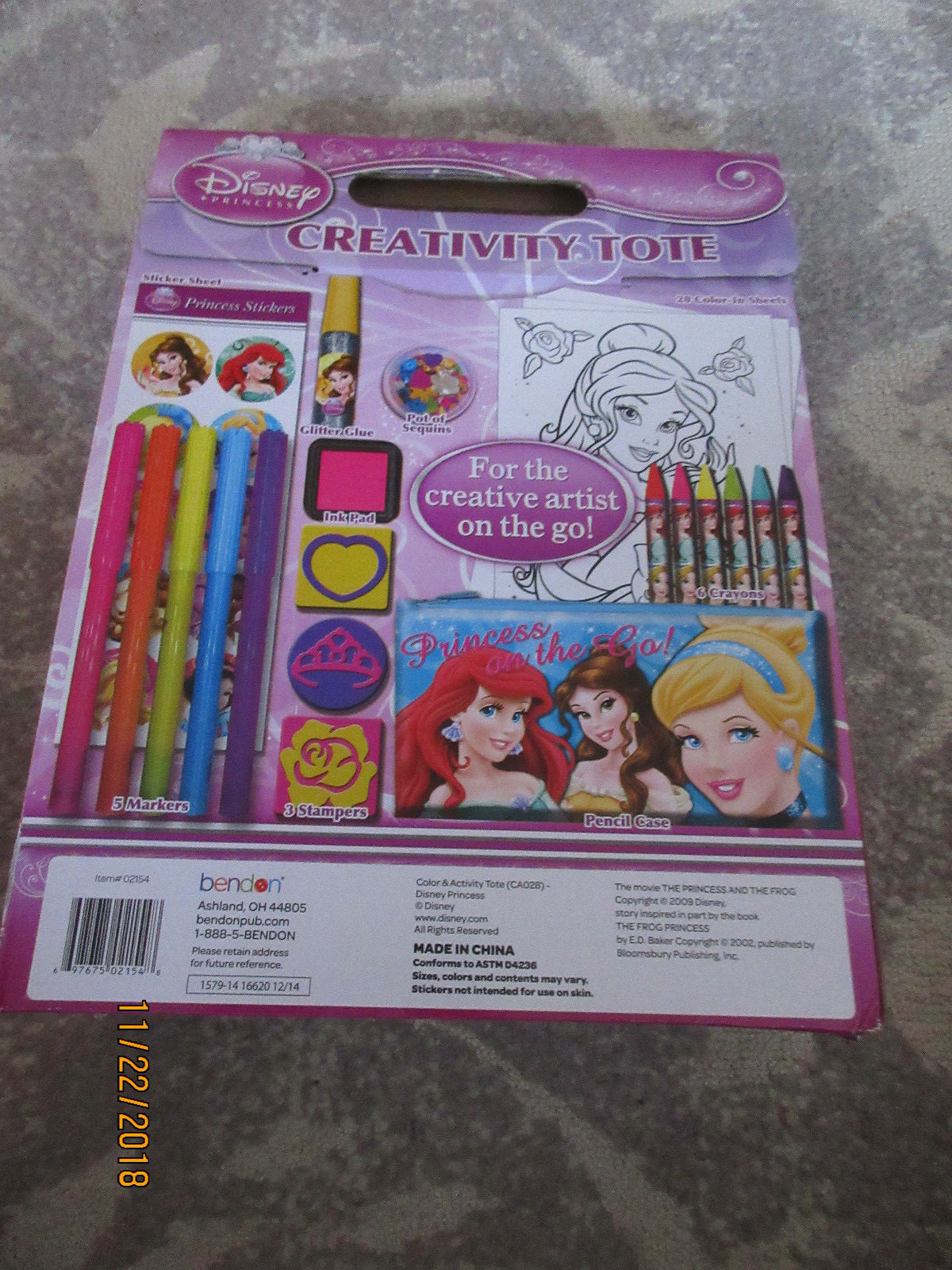 Disney Princess Creativity Tote