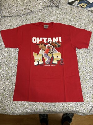 Fanatics Los Angeles Angels Shohei Ohtani 2023 MVP MLBPA PC T Shirt Size L Japan