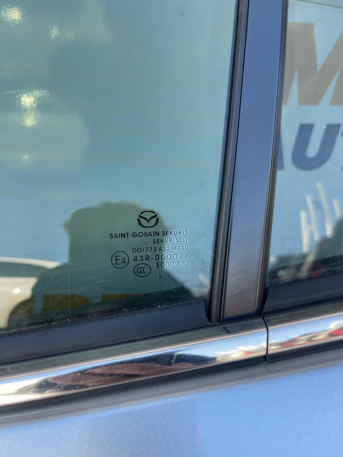 MAZDA 3 BM-BN 11/2013-02/2019 LEFT REAR DOOR SILVER SEDAN/HATCH - thumbnail 3