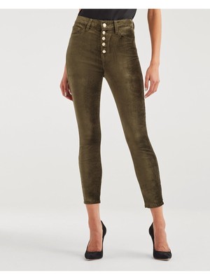 

Женские зеленые капри 7 FOR ALL MANKIND, Зеленый, AU8677147