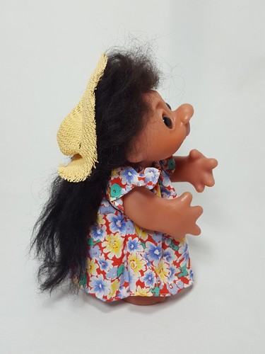 BIG 1977 Thomas DAM Norfin Troll made in Denmark Lady Doll