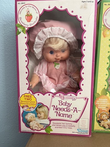 Strawberry Shortcake Blow Kiss Baby Needs A Name NIB