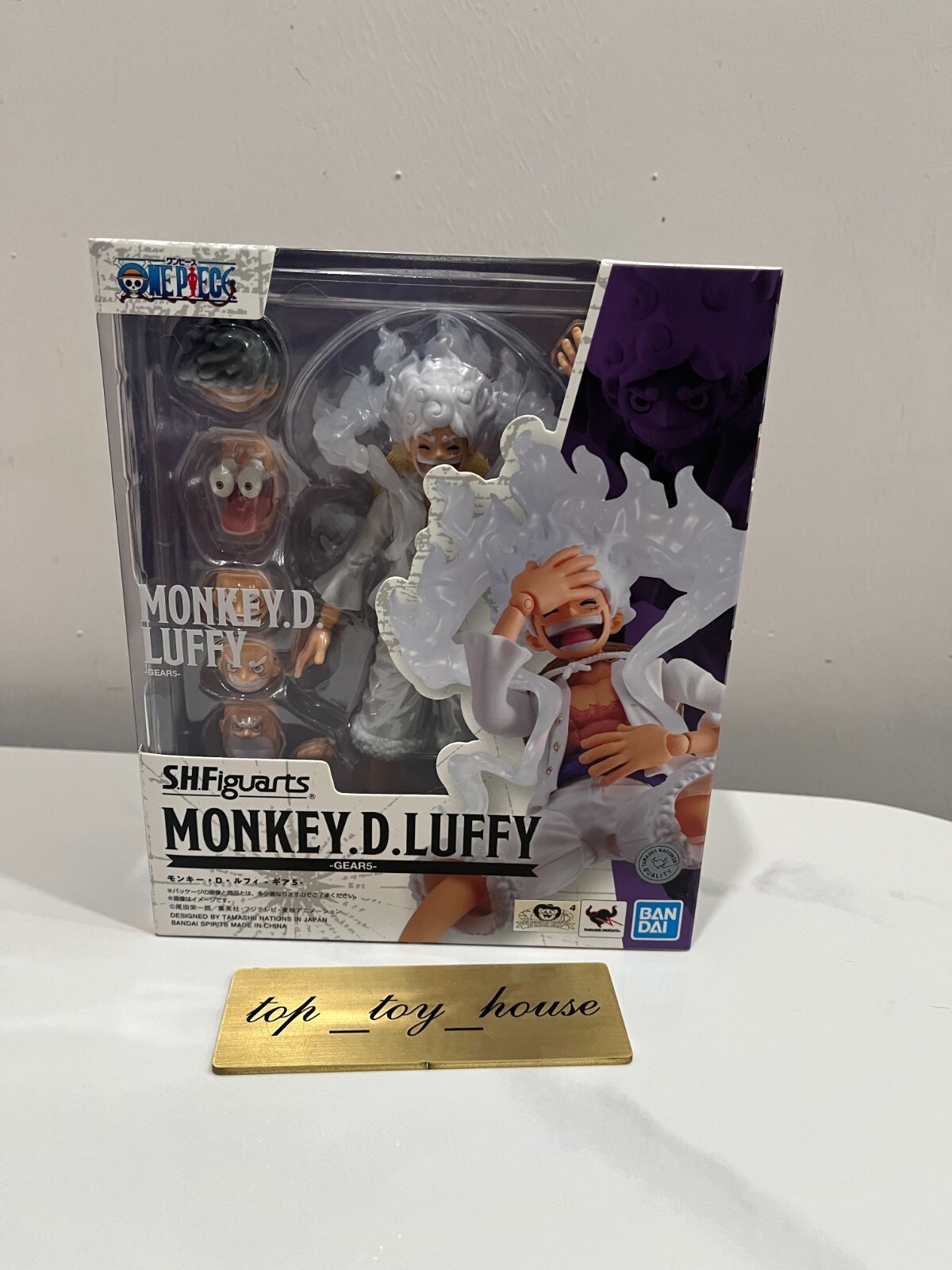 Bandai S.H.Figuarts One Piece Monkey D. Luffy Gear5 Action