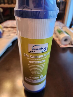 iSpring GAC Carbon Filter Model FG15 Granular Activated Stage 2 NEW