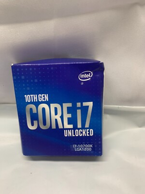 Intel Core i7-10700KF Desktop CPU 8 Cores up to 5.1GHz Unlocked BX8070110700KF