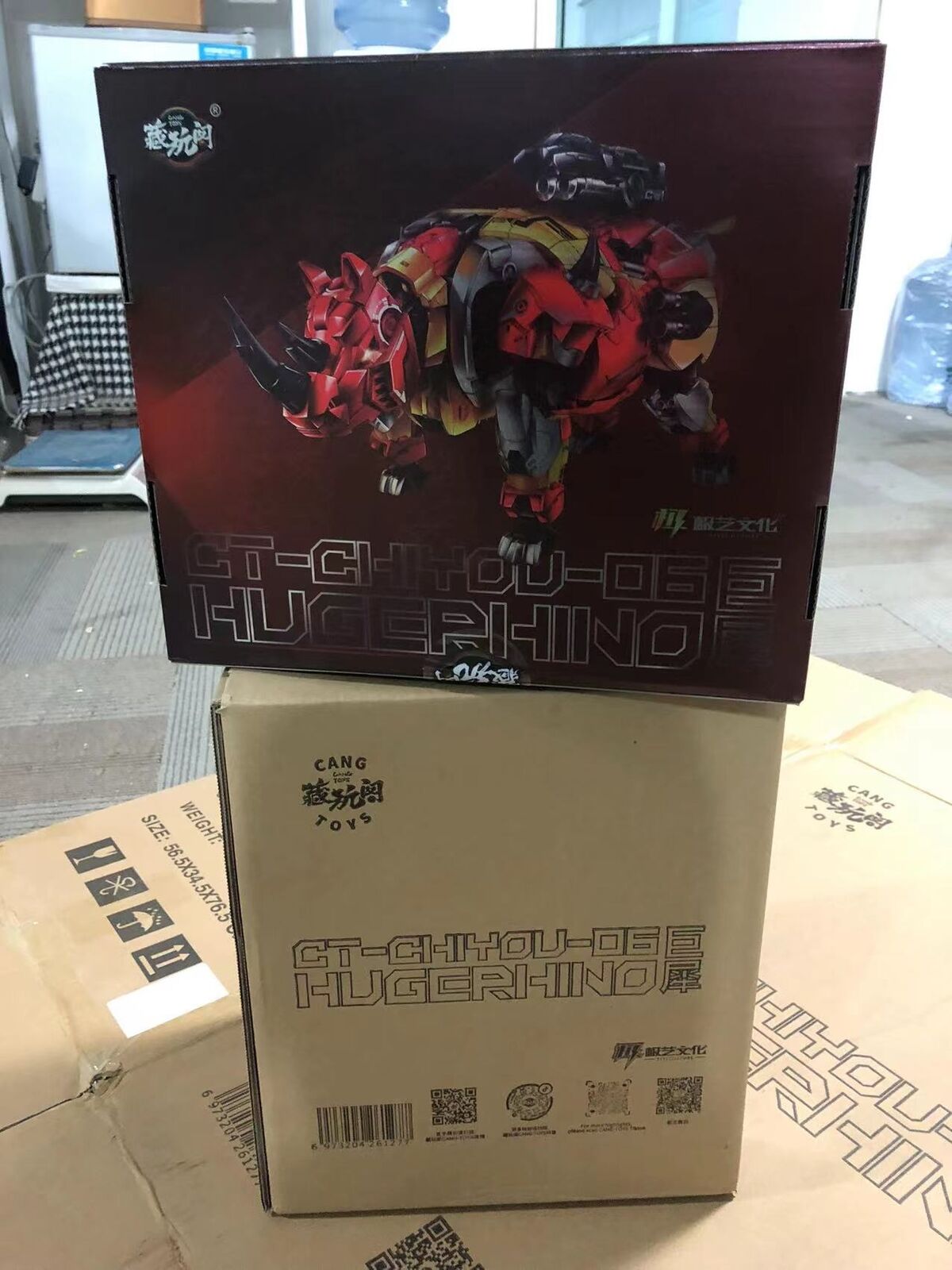 In Hand! New Cang-Toys CT-Chiyou-06 Hugerhino Headstrong In Hand! New Cang-Toys CT-Chiyou-06 Hugerhino Headstrong