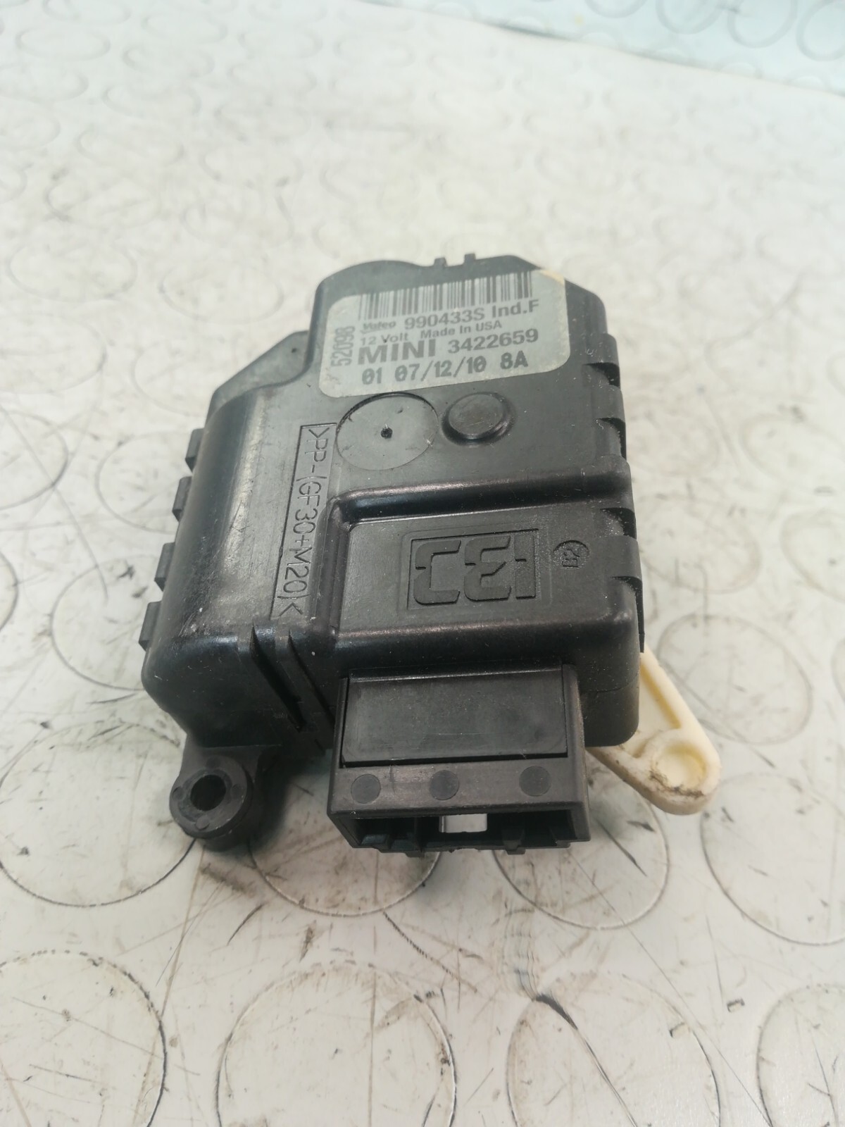 Motorino ventola riscaldamento interno MINI COOPER R56 2007 3422659 990433S