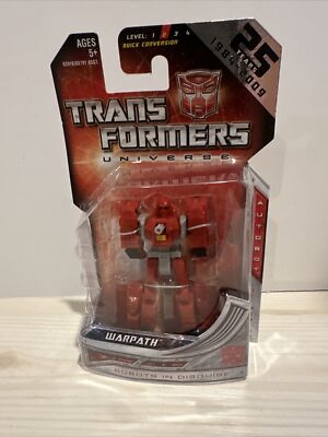 Transformers Universe 25th WARPATH Complete Legends Classics Figure