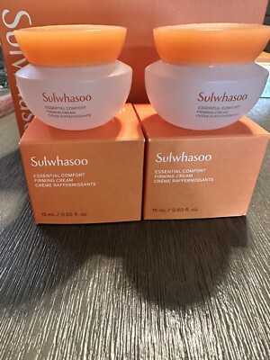 Sulwhasoo Essential Comfort Firming Cream 15ml x 2pcs (30ml) New Version