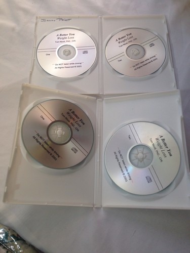 A better you  – A Weight Loss Hypnosis CD, Hypnotherapy Thomas Nicoli 2 Discs