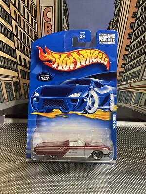 Hot Wheels 2001 #142 '63 T-Bird Red