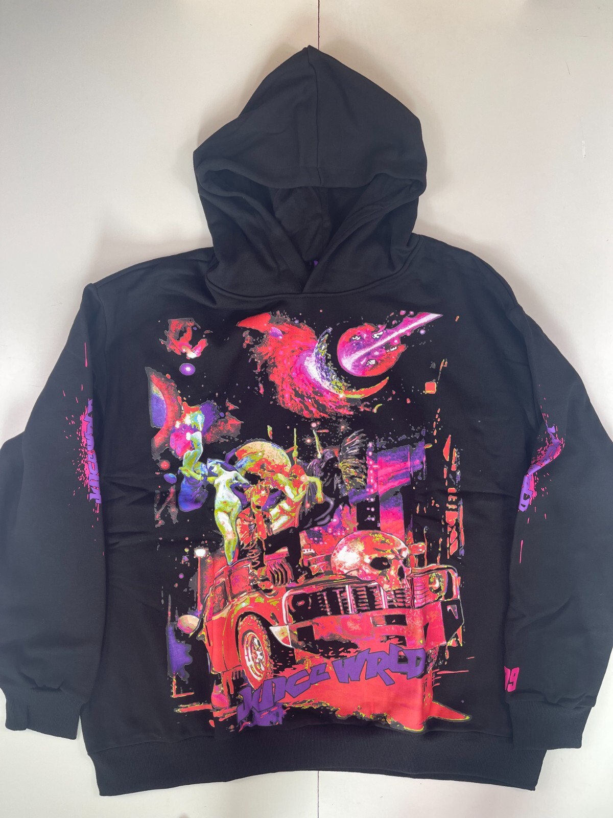 Juice Wrld x Vlone Galaxy Hoodie パーカー Black〇関送無料〇 $_57.JPG?set_id=8800005007