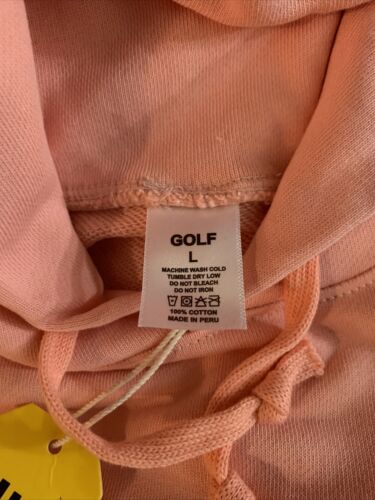 Pre-owned Golf Wang Tyler The Creater 2017 Flower Boy Tour Hoodie Vince Staples Concert  L In Pink