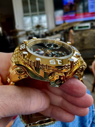 stainless steel invicta 16809 Invicta Men's Watch Subaqua Noma VIII Automatic Yellow Gold