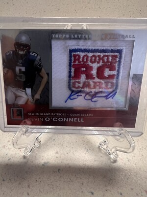 2008 KEVIN O'CONNELL RC Auto Patch MINNESOTA VIKINGS Head Coach #'d 79!! L@@K!