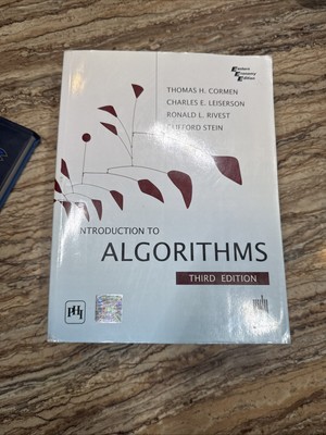 Introduction to Algorithms by Charles E. Leiserson, Thomas H. Cormen, Ronald L