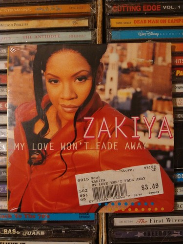 ZAKIYA / My Love Won't Fade Away CD 1997 NEW SEALED | eBay