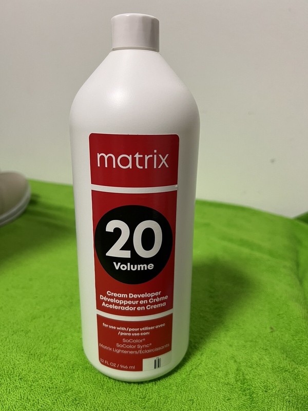 Matrix 20 volume cream developer 32 oz  for Socolor