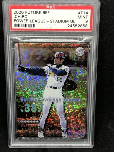 2000 Ichiro POWER LEAGUE PSA 9 MINT FUTURE BEE # T19 ORIX BLUEWABE