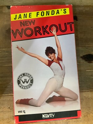 JANE FONDA's NEW WORKOUT (1985) '80s ** AEROBICS ** Lorimar Home Video VHS