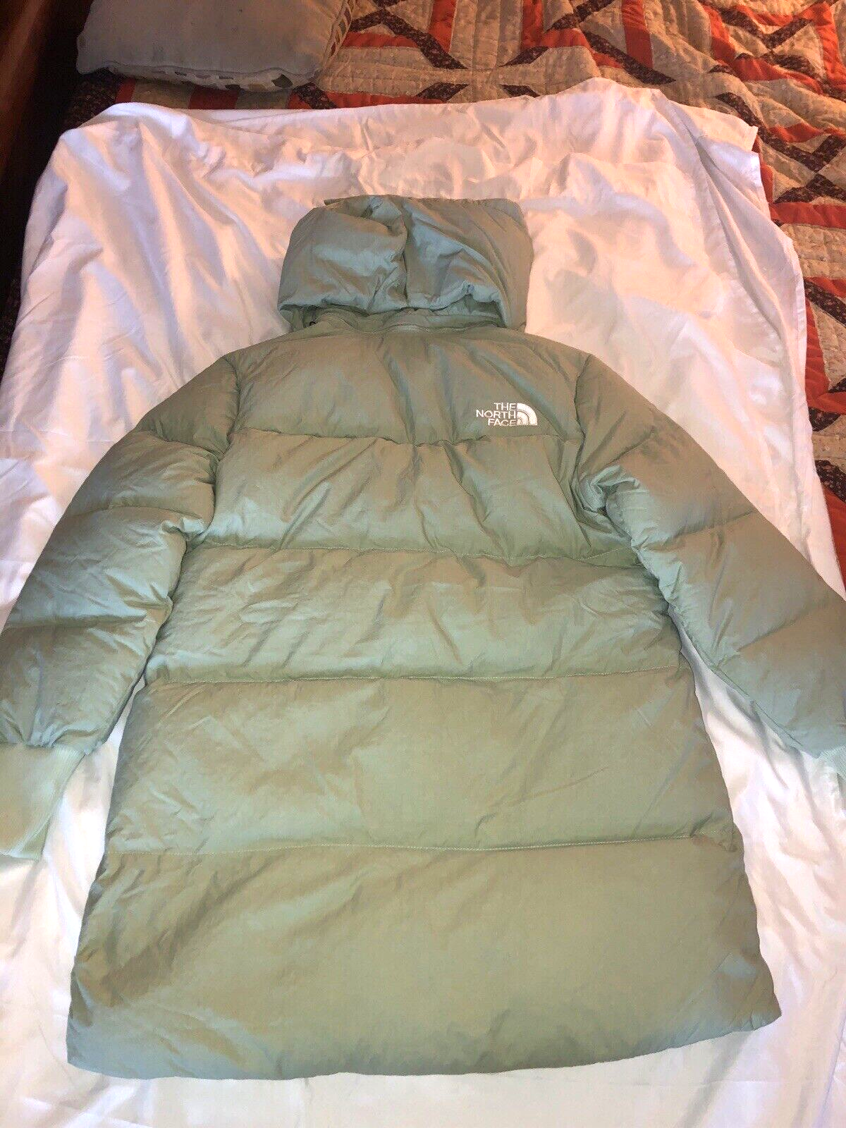 Pre-owned The North Face Nwt"s  Women's Glacier Basin Parka Misty Sage Medium $340