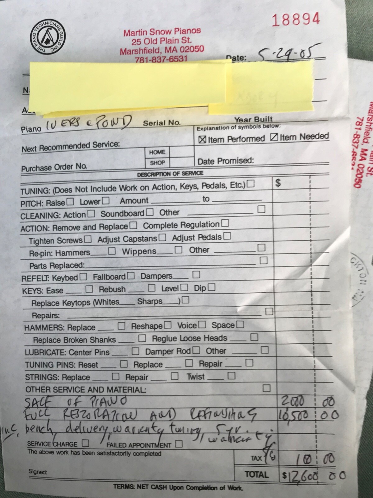 Piano - Ivers and Pond 1934